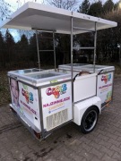 Lody Riksza Mobilna Przyczepka na Lody Lodziarnia