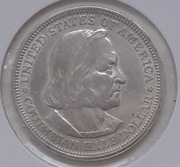 USA 1/2 dolara 1893 wystawa kolumbijska 12.5g srebra próby 900 BARDZO ŁADNA