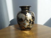 Stary wazon indyjski, mosiężny flakon