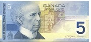 Kanada 5 dolarów