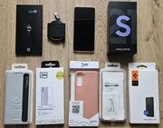 Zestaw Samsung Galaxy S21 5G 8GB/128GB Phantom Violet Dual SIM + etui