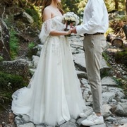 Suknia ślubna. Rozmiar XS/M