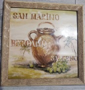 Obraz reprodukcja sielskie wiejskie prowansalskie