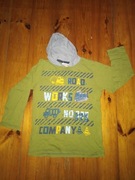 Bluzka chłopięca z długim rękawem i kapturem 128 Cool Club