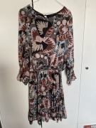 Włoska sukienka z wiskozy 42