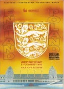 Program Anglia - Polska 1990.10.17