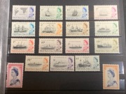 Tristan da Cunha 1965 Statki SG 71-84b Komplet VLH