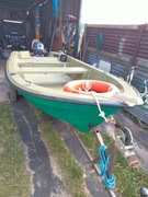 Łódź motorowo-wiosłowa TYP „Romana” z silnikiem YAMAHA 20km