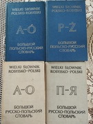 Wielki Słownik Polsko Rosyjski Rosyjsko Polski 4 tomy
