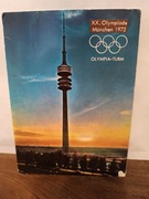 Monachium pocztówka wieża telewizyjna Olimpiada 1972 rok NRF 
