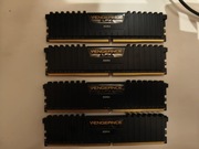 Pamięć RAM DDR 4 Corsair 32GB (4x8GB) 3200MHz CL16 Vengeance LPX Black