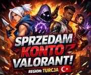 Valorant Konto Tureckie | Tańsze VP | Full Access