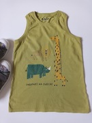 Chłopięca koszulka bezrękawów, na ramiączkach r 128