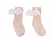 Długie skarpetki podkolanówki ze skrzydełkami 2-4 12-17cm 