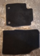 Dywaniki welurowe czarne ford fiesta mk7 komplet 2 przednie z mocowaniem 