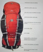Plecak Fjord Nansen model Himil 60+10 jak nowy