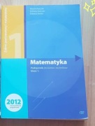 Matematyka 1 podręcznik Kurczab rozszerzony