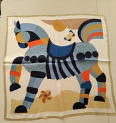 Apszka jedwabna duża chusta