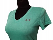 *II T-SHIRT UNDER ARMOUR TURKUS XS/S 34/36 FUNKCYJNA PIĘKNY KOLOR