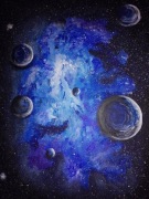 Obraz akrylowy na płótnie Kosmos