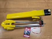 BLOKADA KIEROWNICY PODWÓJNA ANTYKRADZIEŻOWA DO SAMOCHODU AUTA 