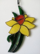 Zawieszka witraż żonkil