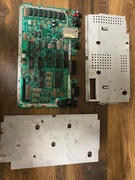 Atari 65XE płyta główna plus ekrany