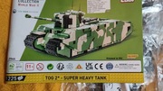 Klocki COBI 2544 NOWE bez pudełka CZOŁG TOG 2 Super heavy tank 