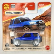 MATCHBOX 1997 TOYOTA RAV4 OFF ROAD (NOWY 2026 ROK!) [NAJWIĘKSZY WYBÓR!]