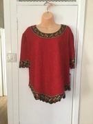 Piękna i elegancka bluzka z koralikami/ cekinami w stylu vintage.