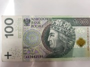 100 zł 2012 seria AA