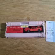 Nowy stary piórnik Prl vintage Ferrari F40 chiński z termometrem.