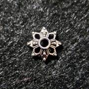 Ozdoby na paznokcie 3d, biżuteria z cyrkoniami, charms - 1szt.