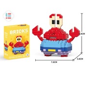 Klocki Pan Krab z SpongeBob figurka na ozdobę i prezent