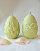 Zestaw 2 Świec Wielkanocnych Jajka | Świece Sojowe Handmade | Prezent