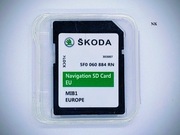 Karta SD - aktualizacja map Skoda MIB1 AT EU 2023