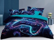 Pościel dziecięca pady bawełna satynowa 160x200 +2 poduszki 