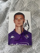 Albert Gudmundsson autograf zdobyty osobiście - FIORENTINA