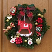 Wianek świąteczny z jodły