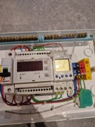 Skrzynka sterujaca kotla regulator Apar 1kd 210e1/a, zegar theben TR610 top