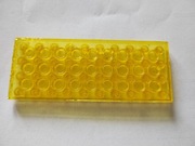 LEGO płytka 4x10 trans-yellow 3030