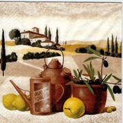 serwetka decoupage oliwka, Grecja