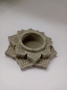 Świecznik dekoracyjny , betonowy 