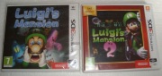 Luigi Mansion (FOLIA Anglik)+ Luigi Mansion 2 + Super Mario 3D land N3DS