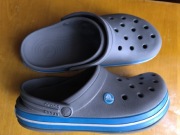 Crocs Crocband szare/niebieskie rozmiar M8/W10