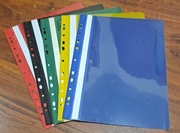Skoroszyt wpinany A4 - zestaw 10 szt. w różnych kolorach