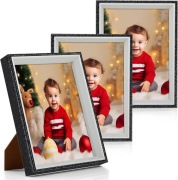 Zestaw ramek na zdjęcia 3szt. 20 x 25cm akrylowe na ścianę lub stół