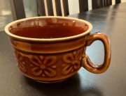 Filiżanka kokardki porcelit Pruszków vintage PRL