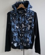 Marc Cain Sports damska bluza rozpinana z kapturem S techniczna fitness 