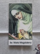 Obrazek z relikwią św.Maria Magdalena
